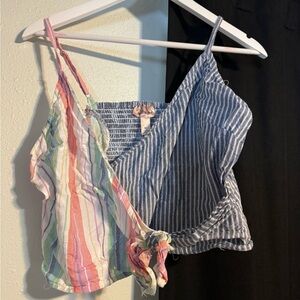 Colorful Striped Women's Blouse